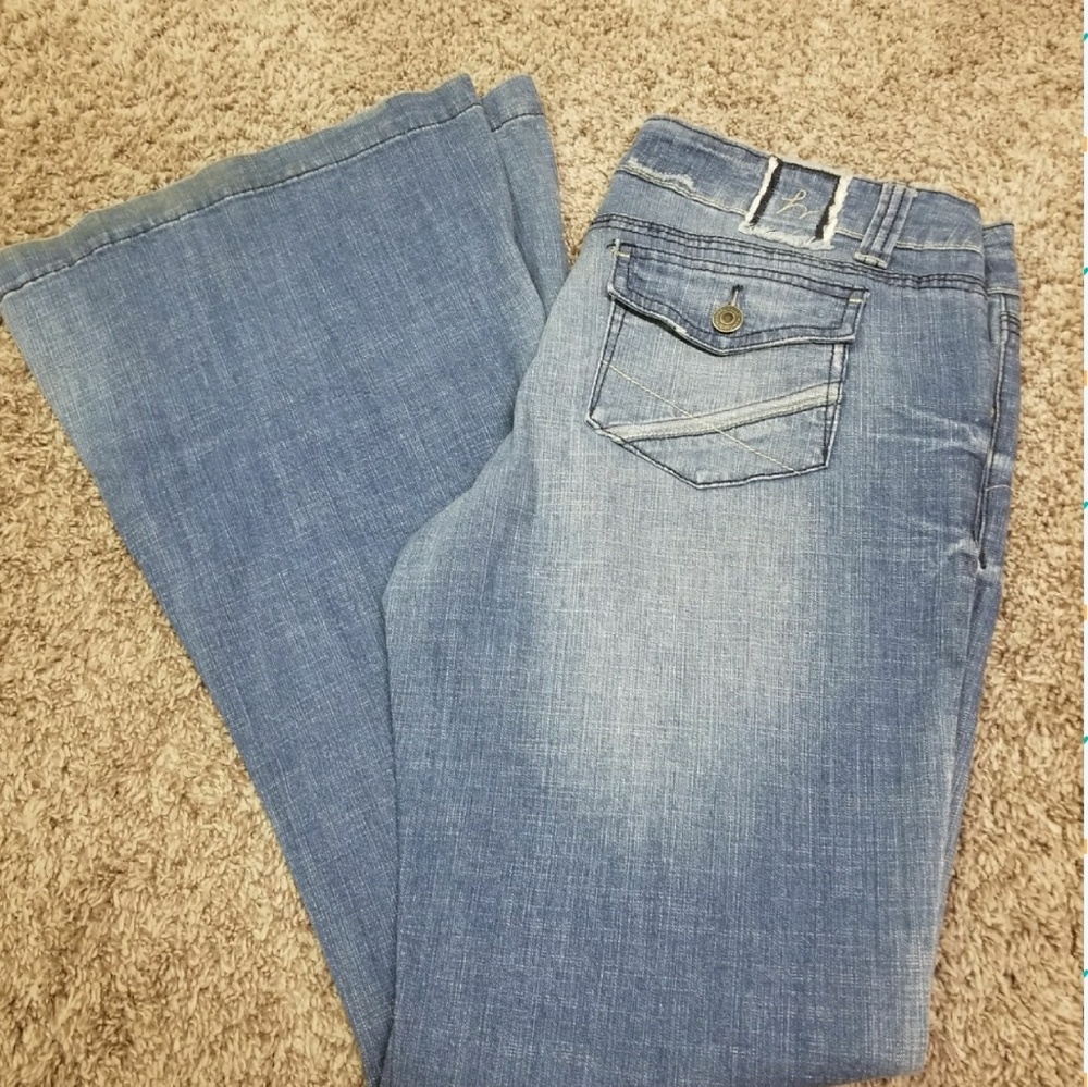 Hydraulic lgt wash flare jeans 13/14